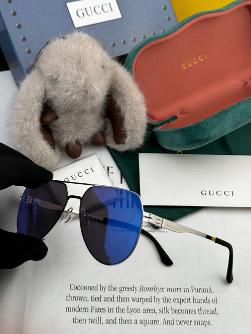 AVIATOR FRAME SUNGLASSES G41805 IN METAL