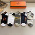 HERMES LOW-CUT SOCKS 188349 (1 BOX)