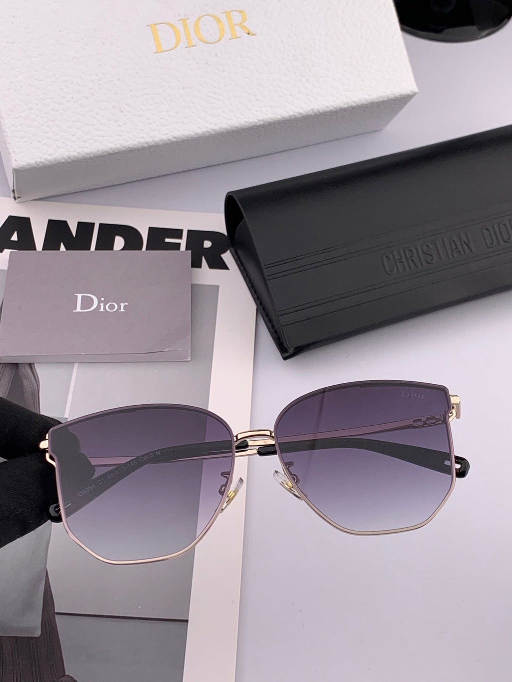 DIOR MONTAIGNE SUNGLASS CD4635 IN ACETATE