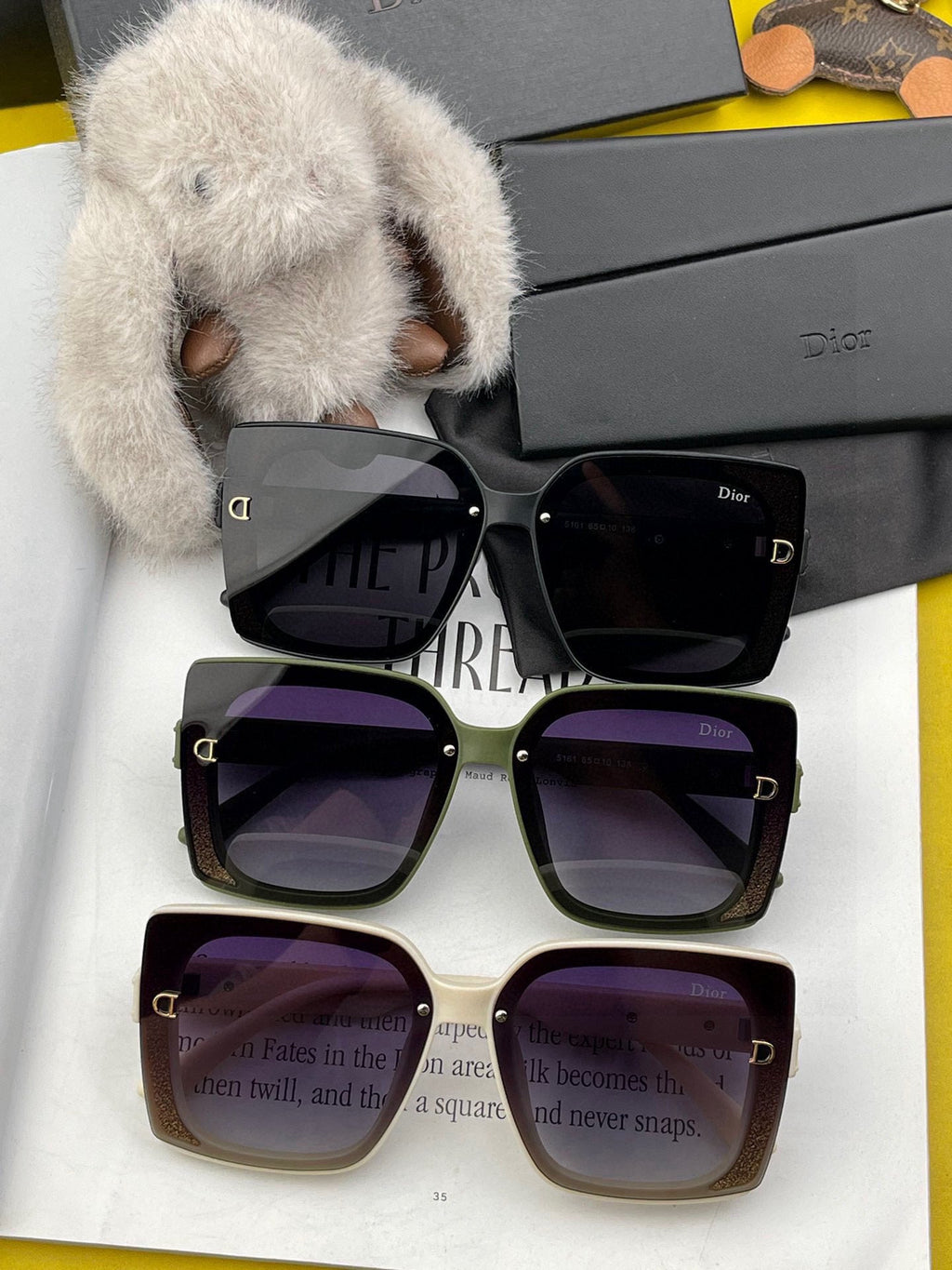 DIOR MONTAIGNE SUNGLASS CD1615 IN ACETATE