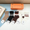 LOUIS VUITTON LOW-CUT SOCKS 414495 (1 BOX)